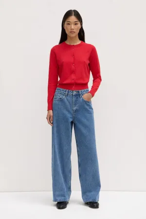 Assembly Label - Semra Cotton Cashmere Cardigan (Goji)