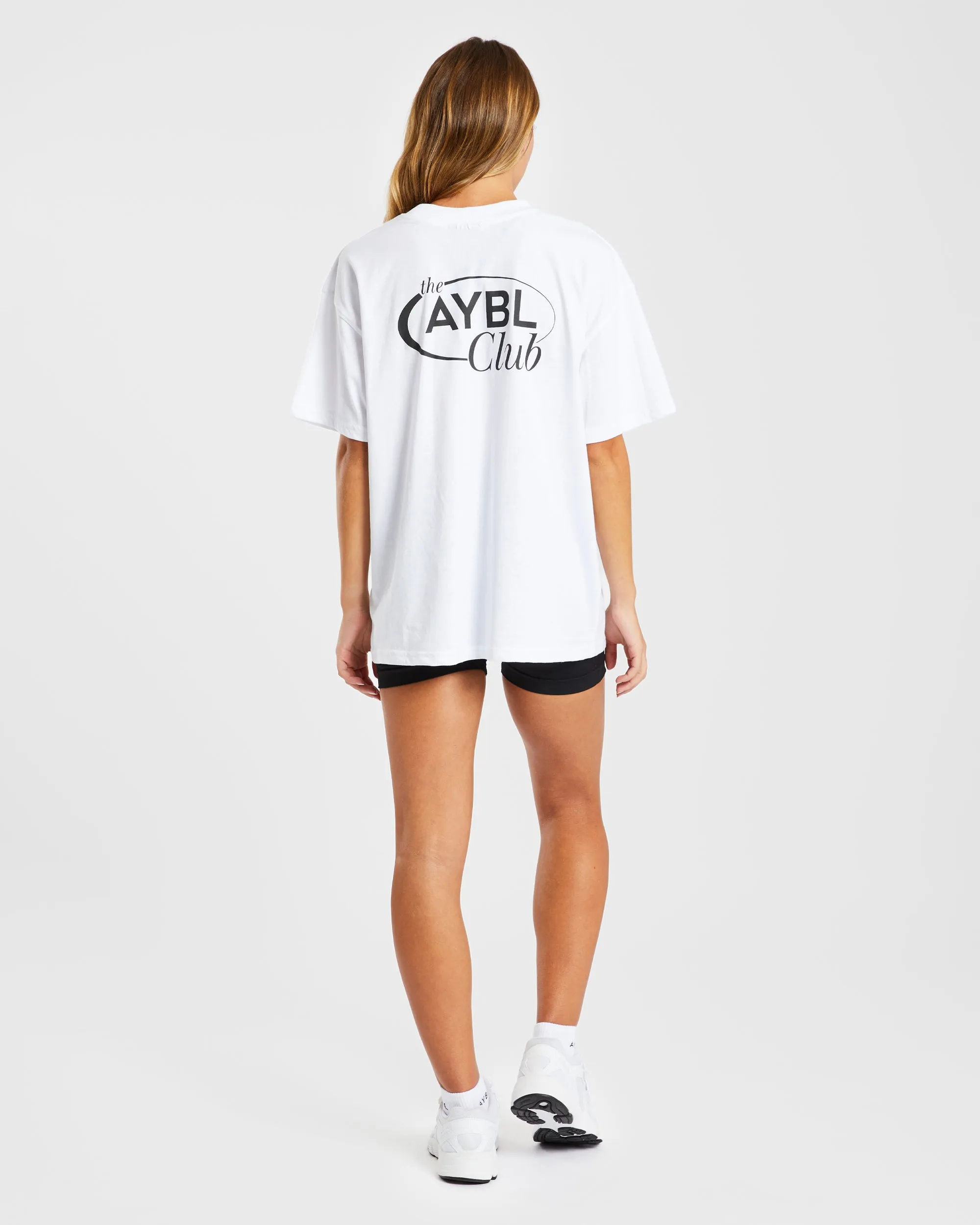 AYBL Club Oversized T Shirt - White