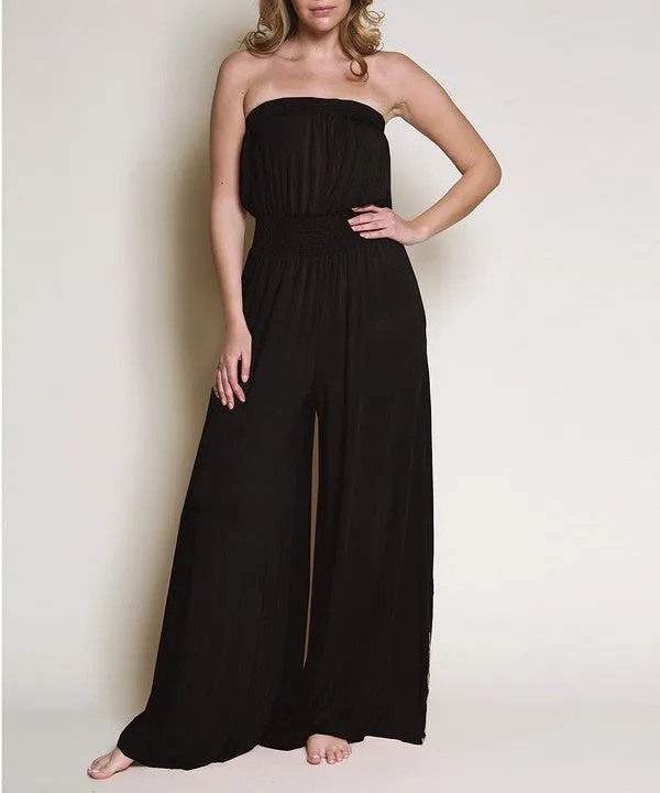 Bamboo Spandex Wide Leg Romper *Online Only*