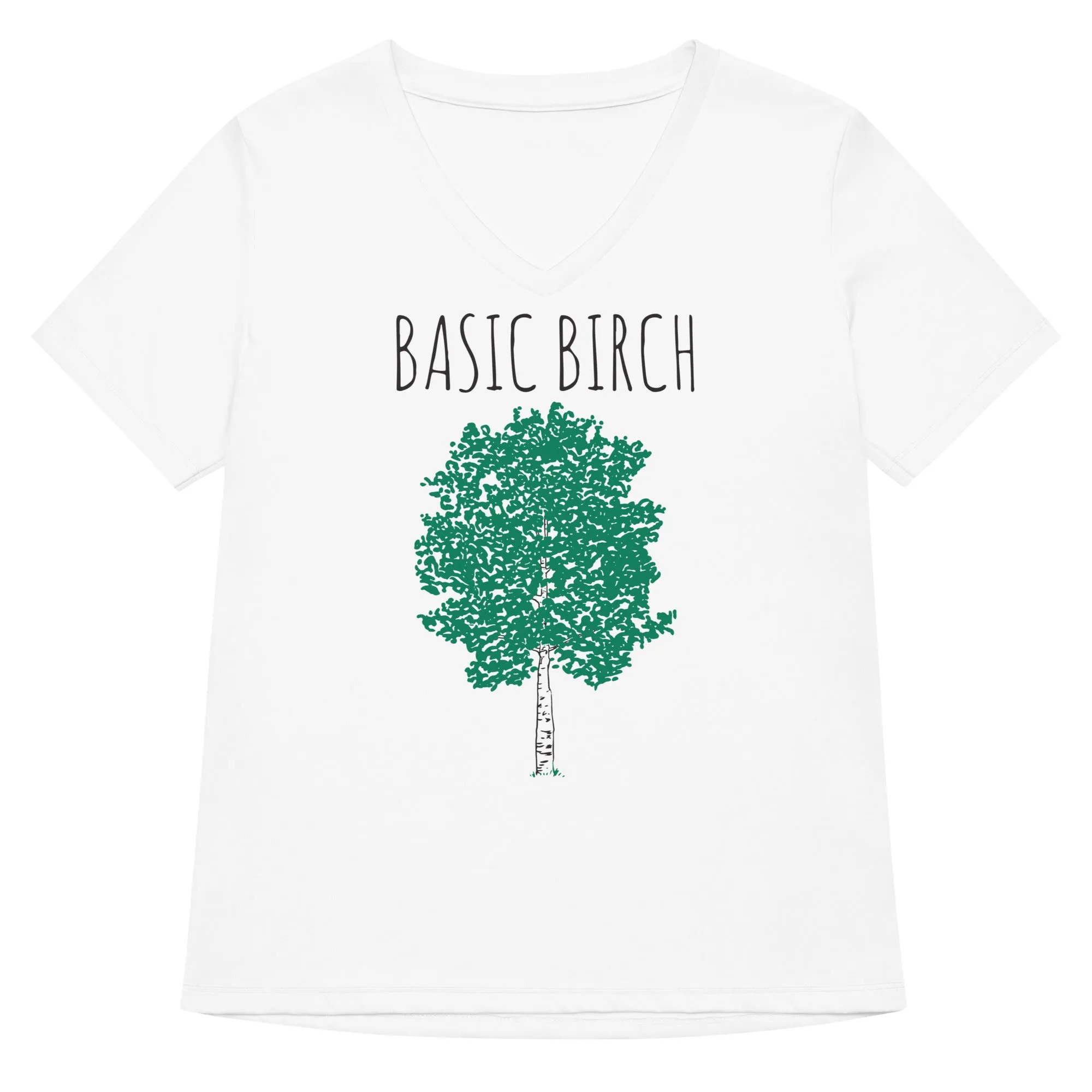 Basic Birch Women's V-Neck Tee