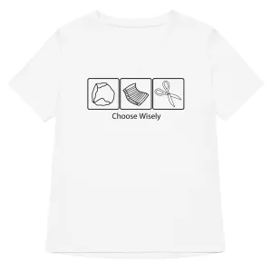 Choose Wisely Women's V-Neck Tee