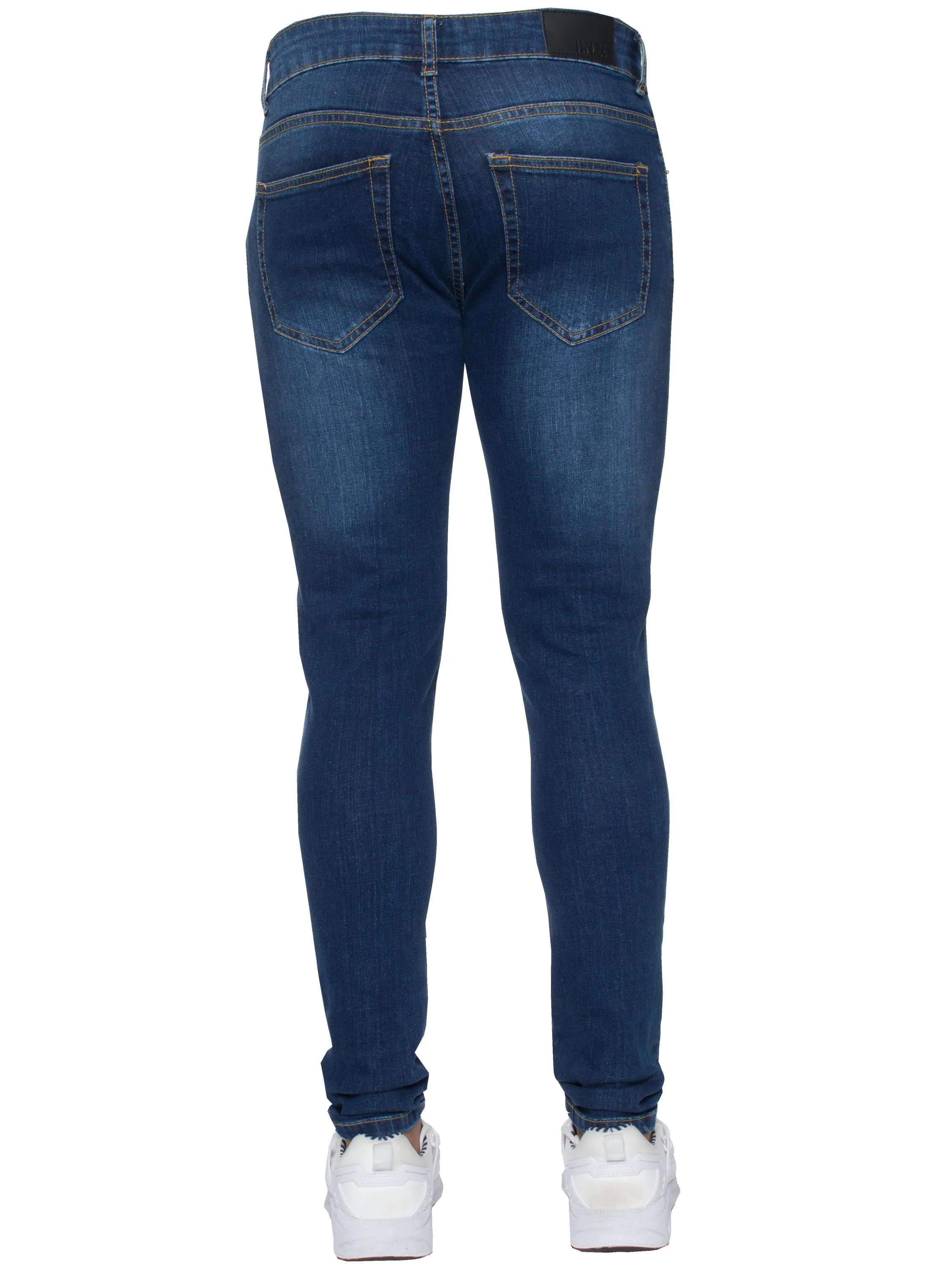 Enzo | Mens Gerardo Skinny Fit Denim Jeans