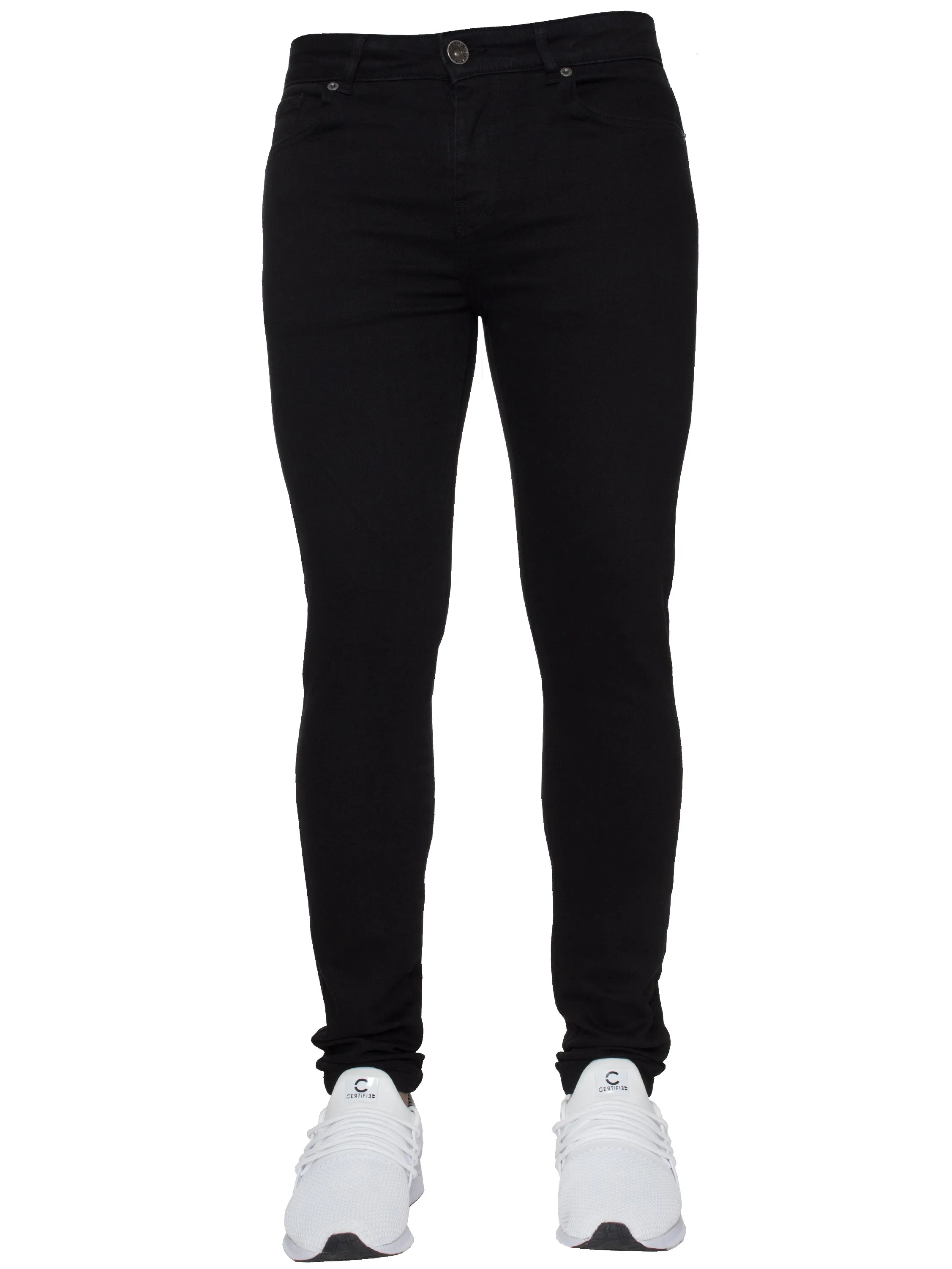 Enzo | Mens Gerardo Skinny Fit Denim Jeans