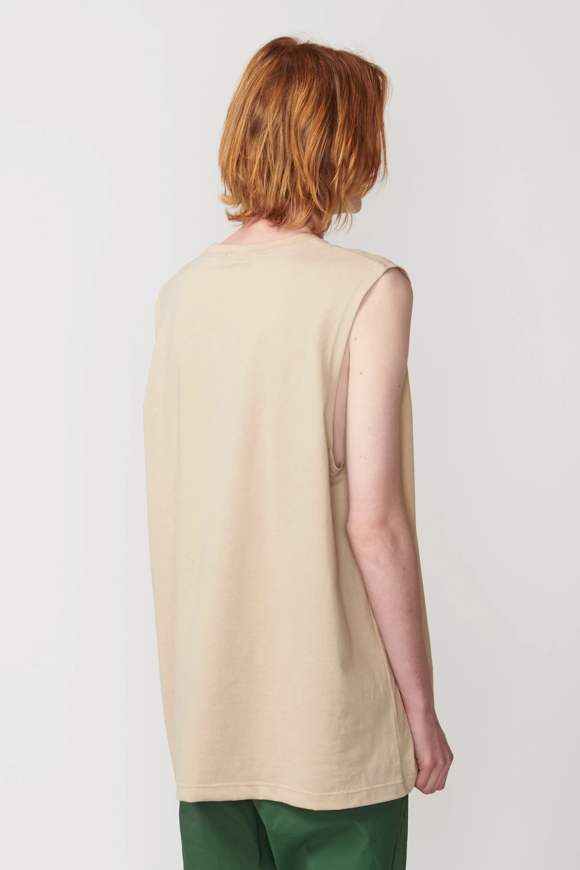 Flower Sleeveless T-Shirt