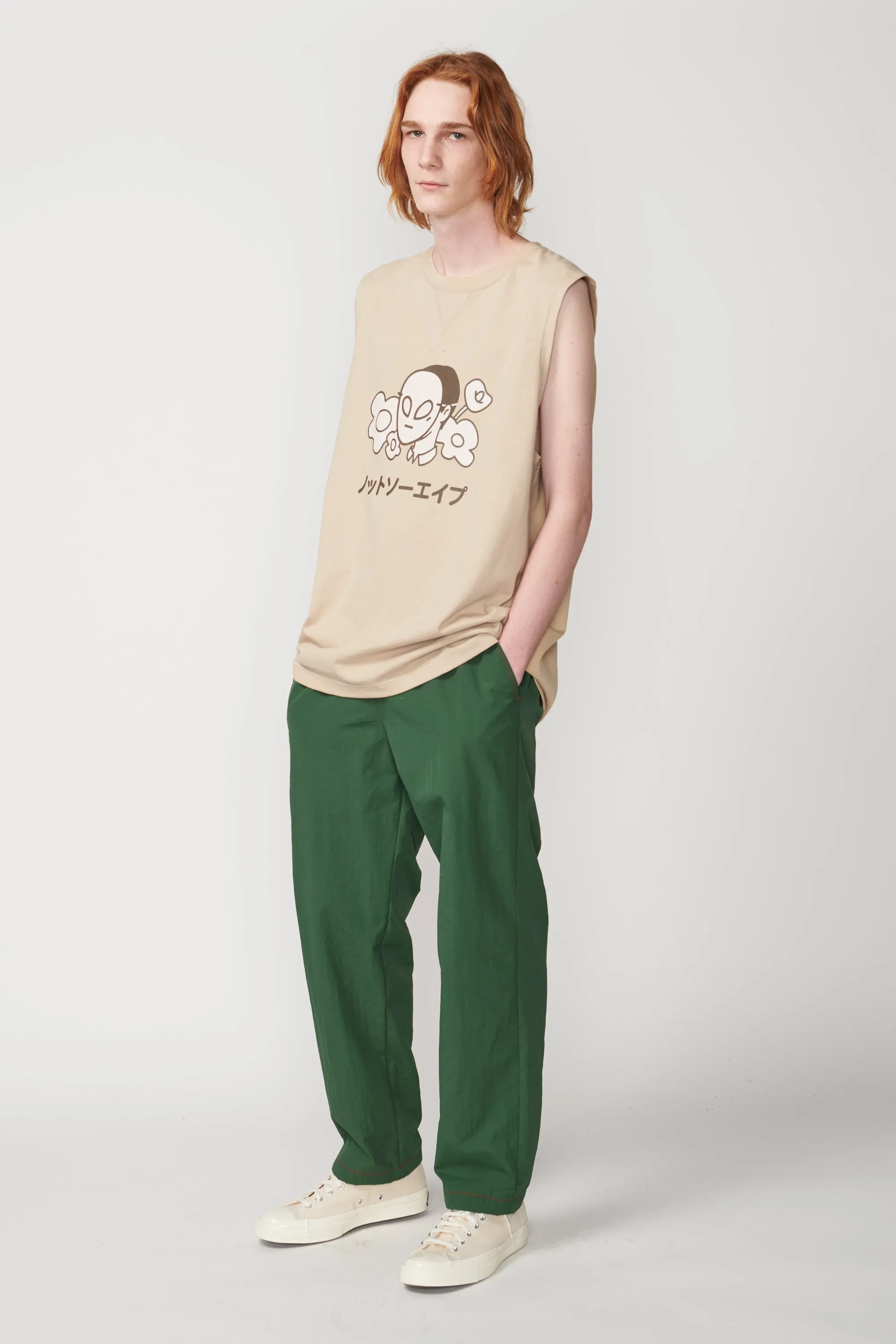 Flower Sleeveless T-Shirt