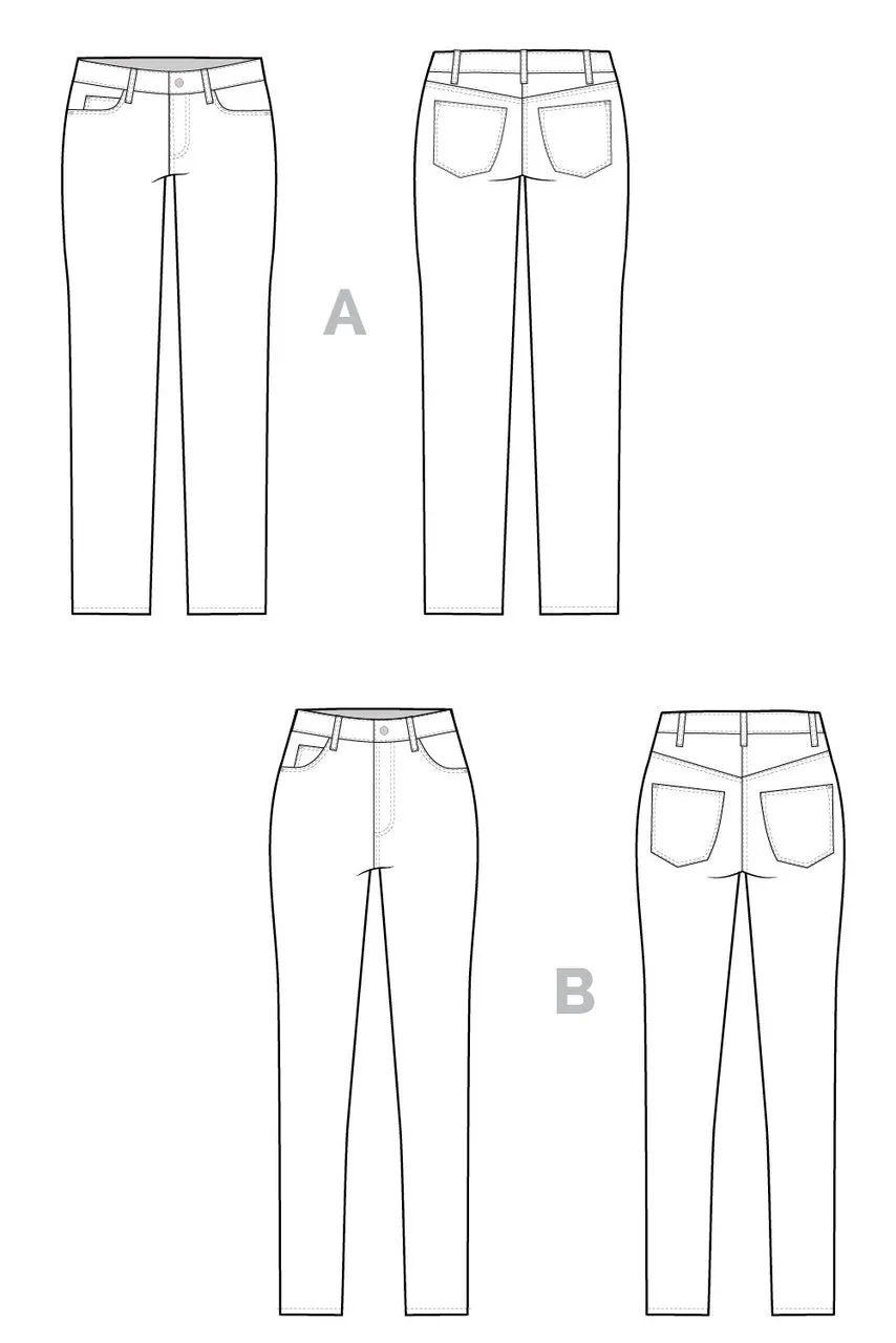 Ginger Skinny Jeans - Closet Core