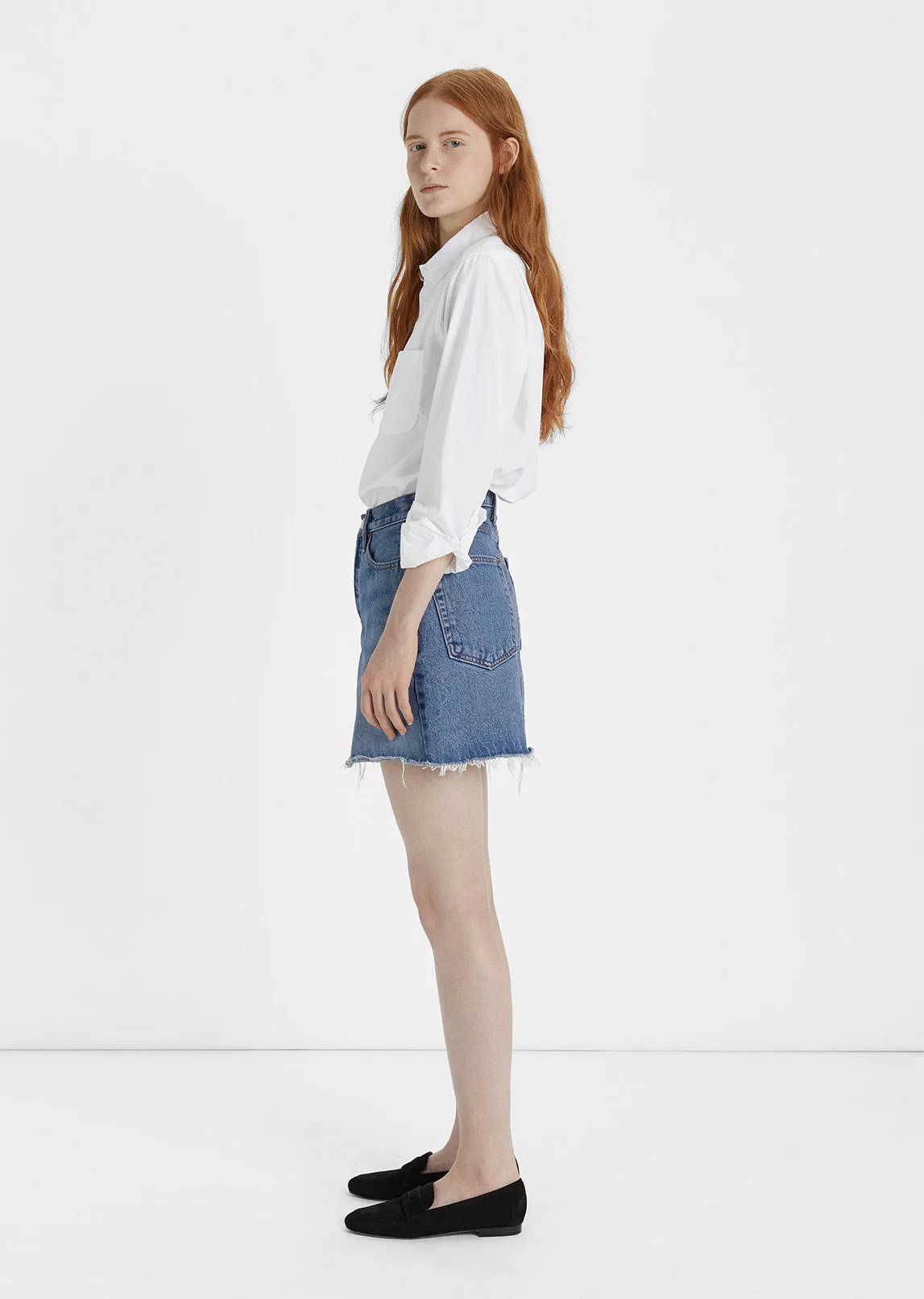 High Waisted Mini Skirt