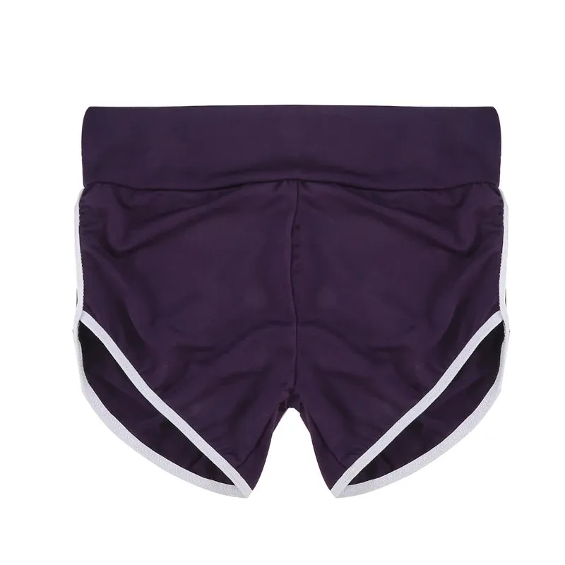 High Waisted Woman's Shorts Summer Running Yoga Pants