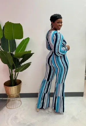 Kenya Stripe Jumpsuit