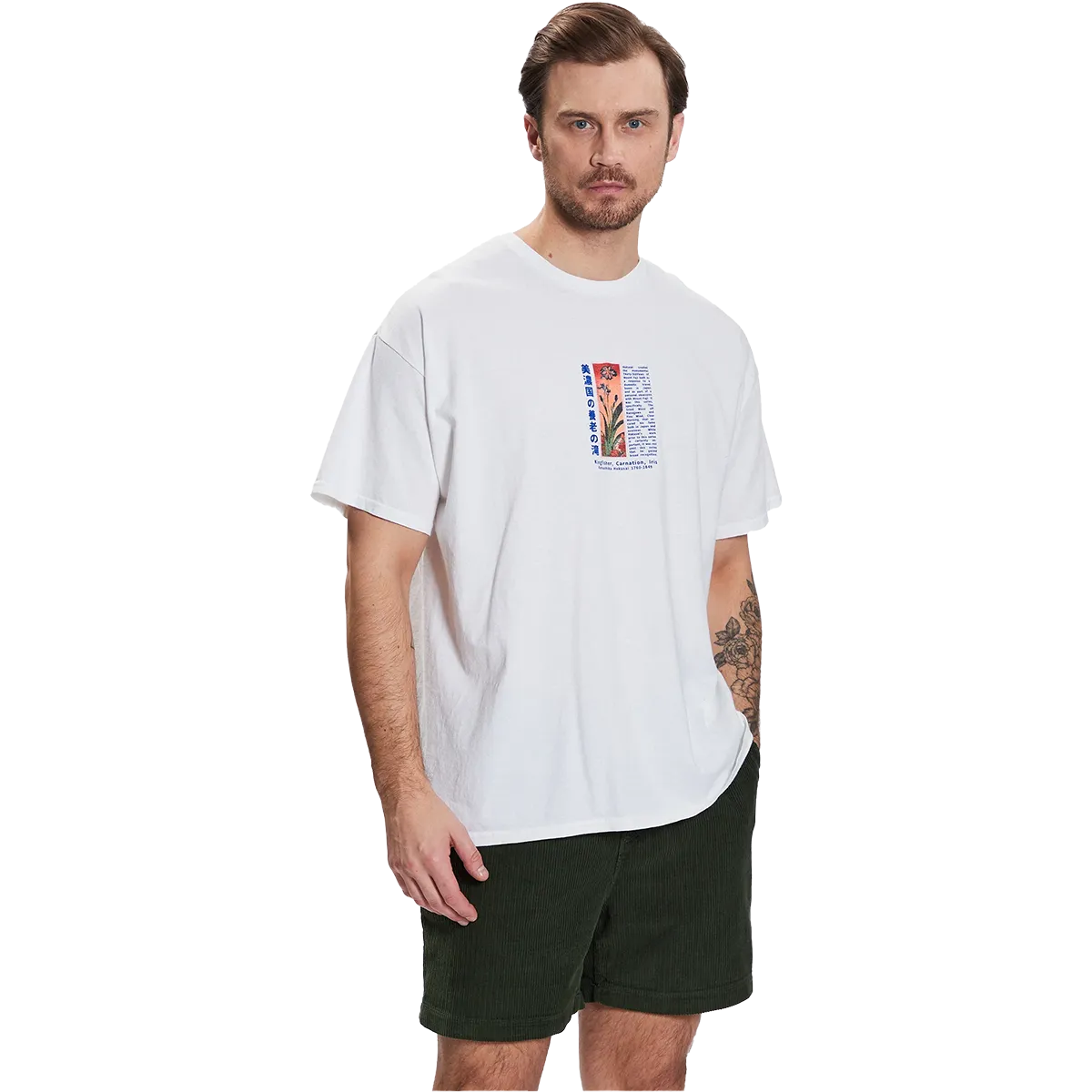Men's BDG Hokusai Palm Tee