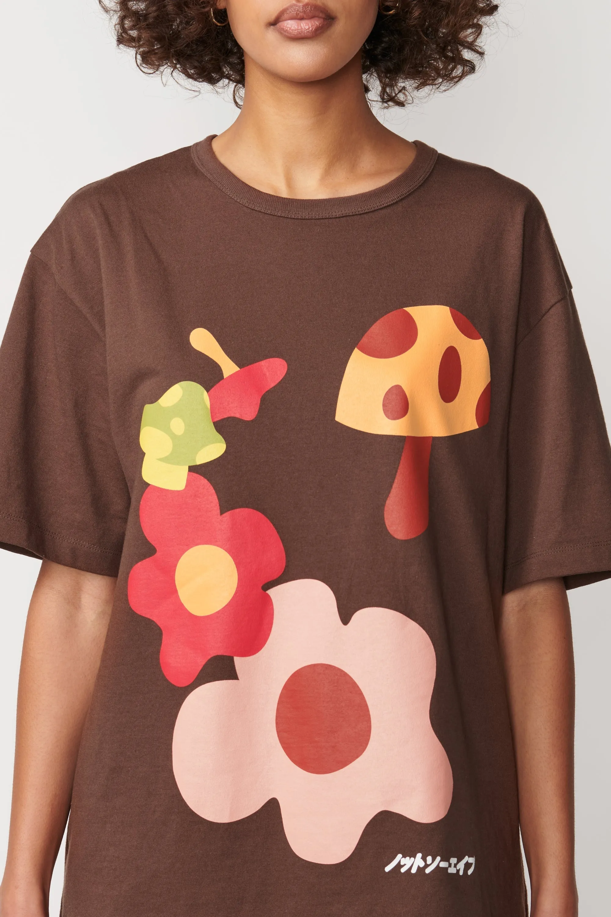Mushroom Graphic T-Shirt