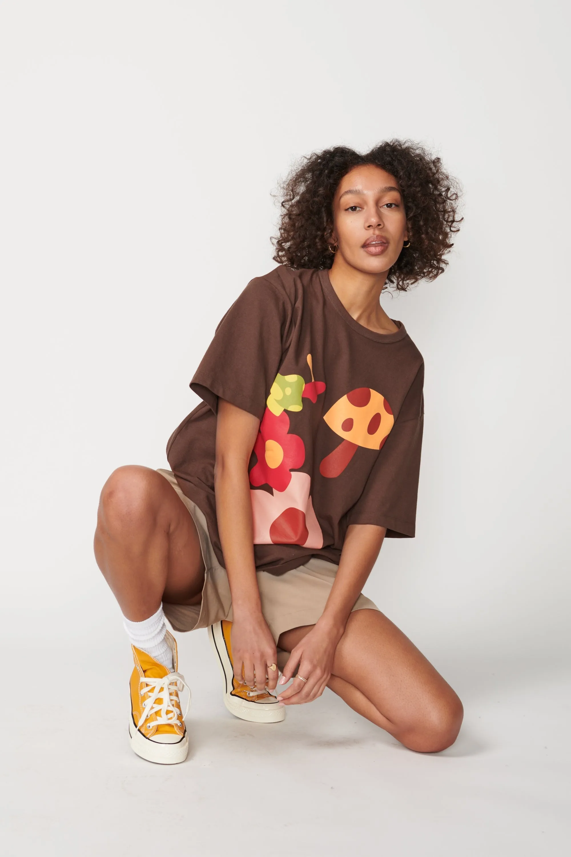 Mushroom Graphic T-Shirt