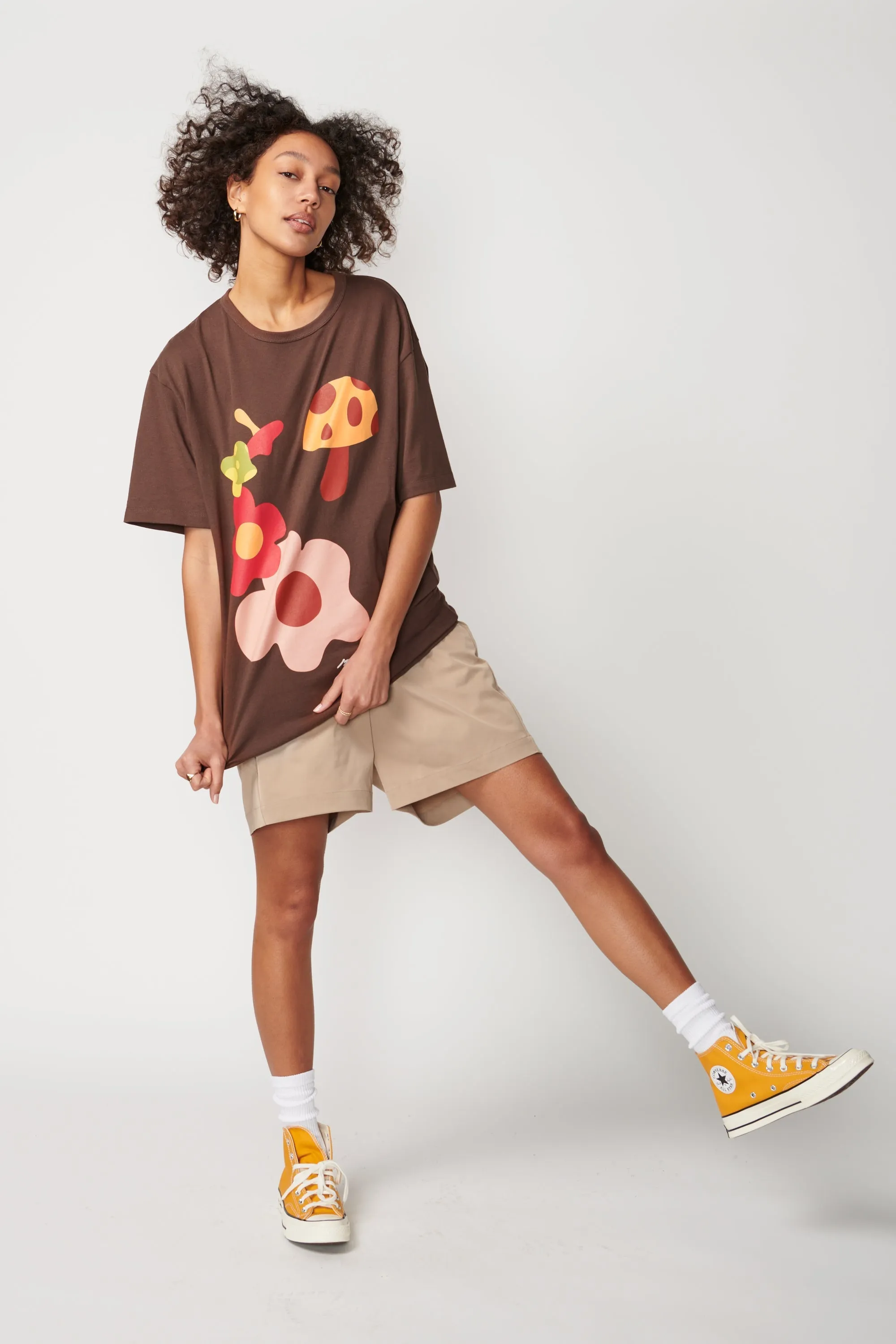 Mushroom Graphic T-Shirt