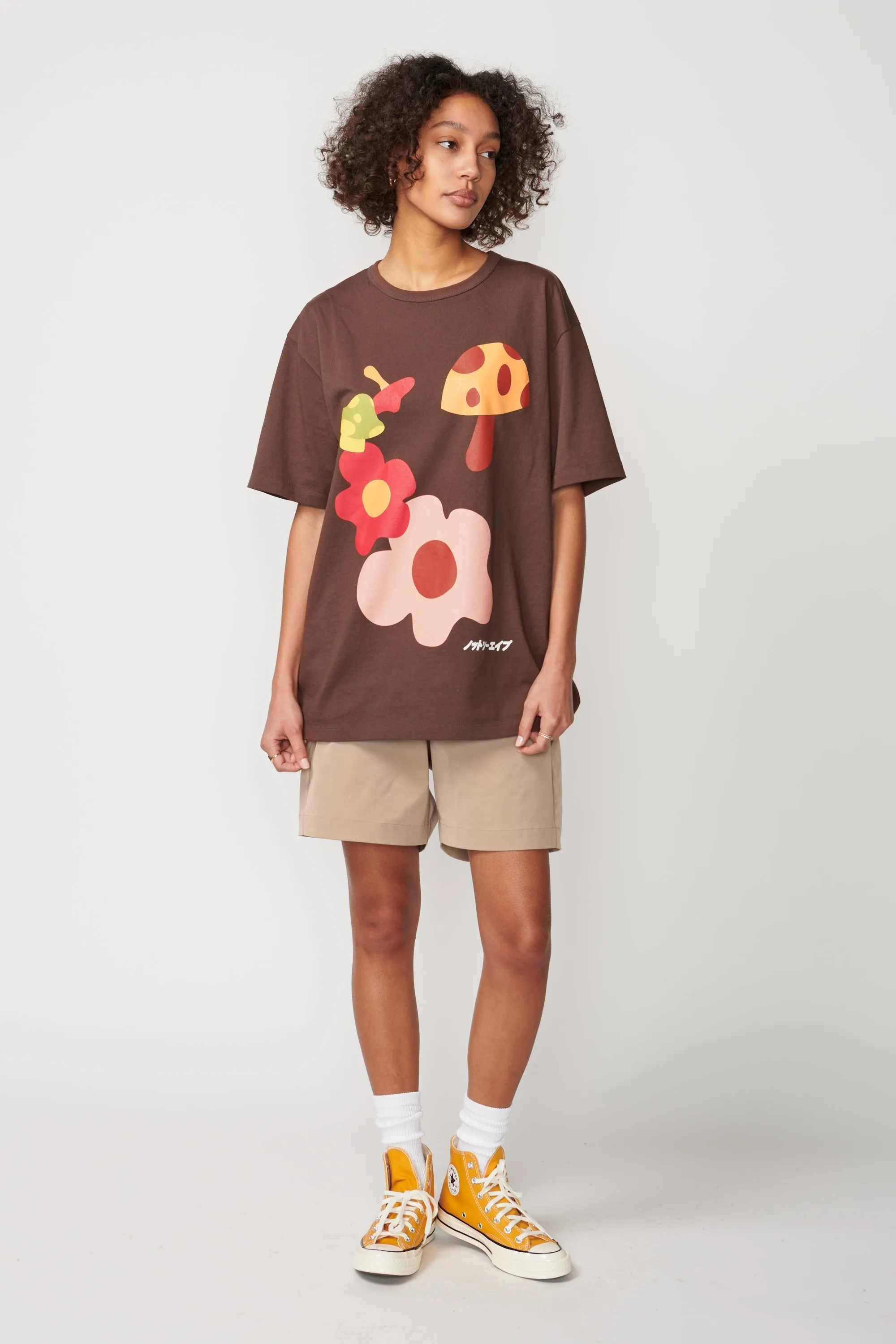 Mushroom Graphic T-Shirt