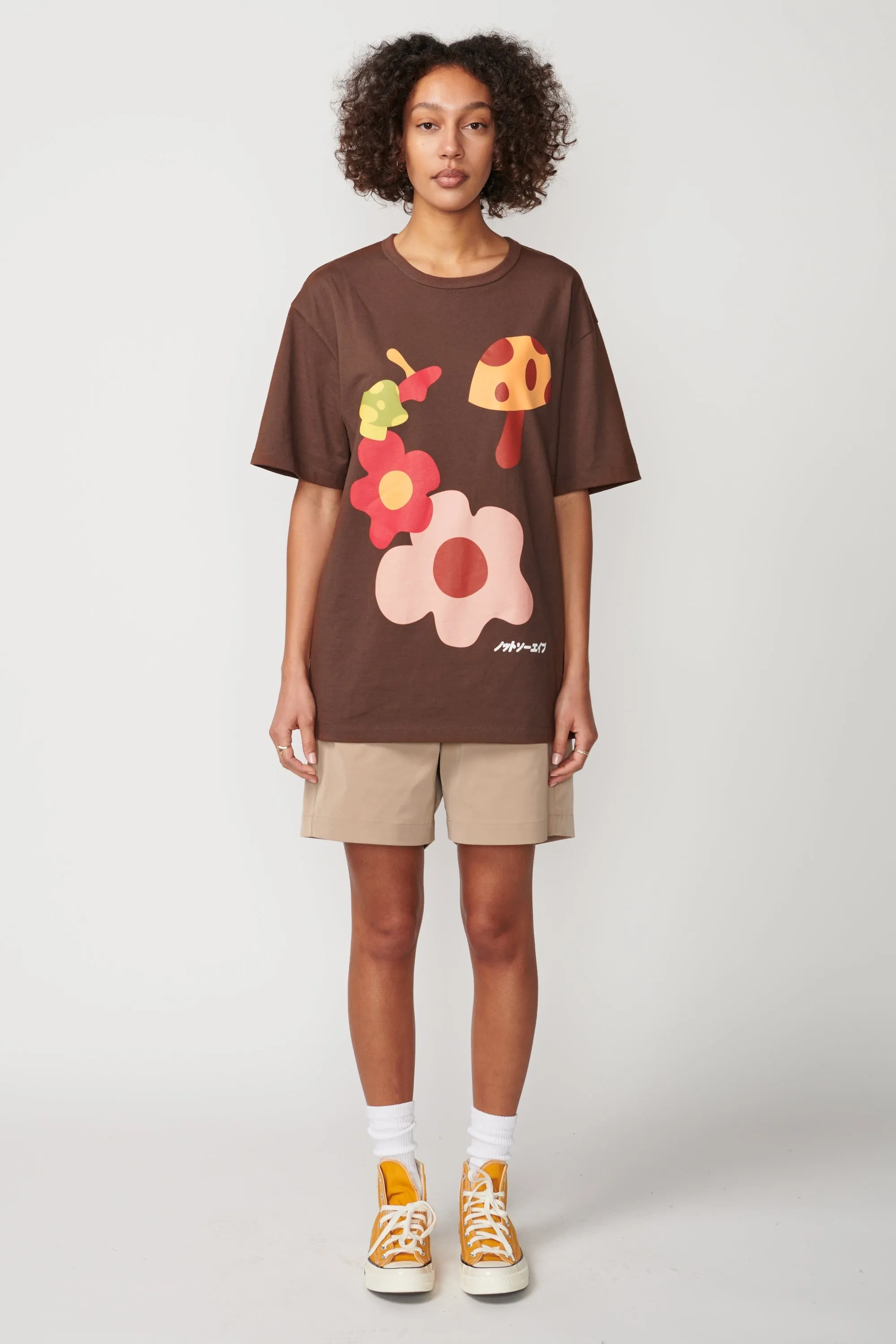 Mushroom Graphic T-Shirt