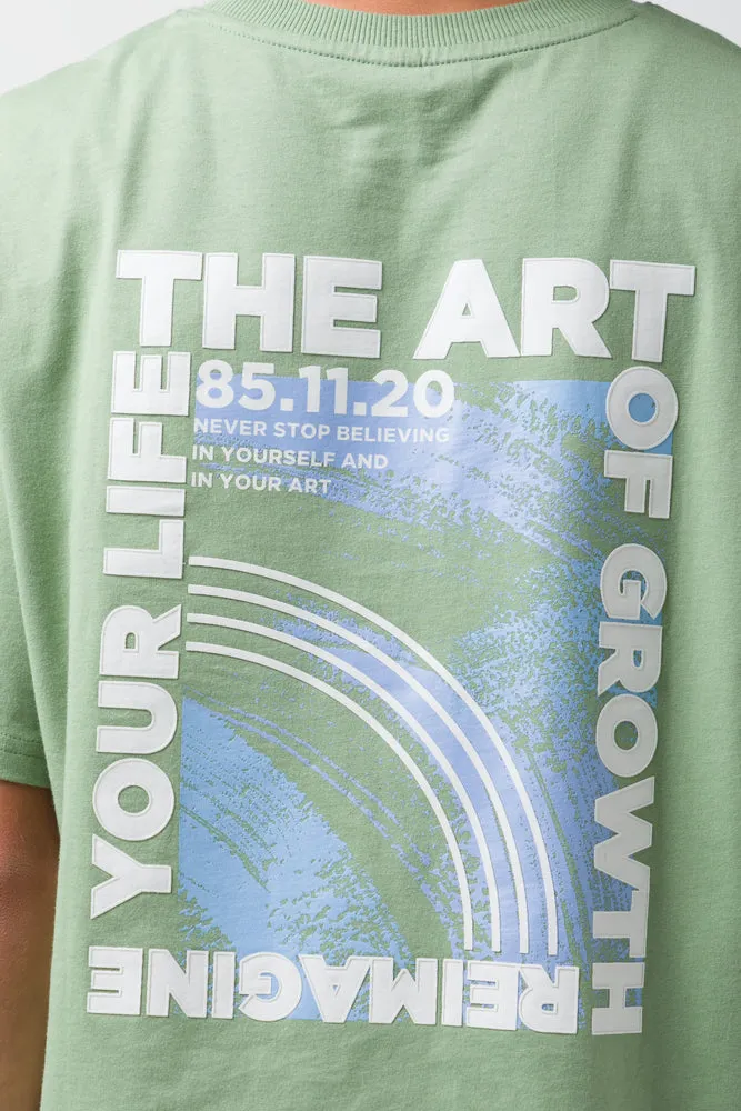 Oversized T-Shirt Green