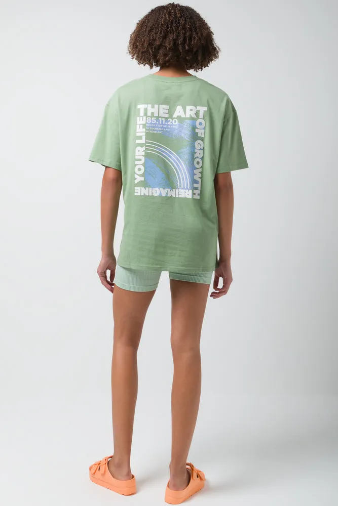 Oversized T-Shirt Green
