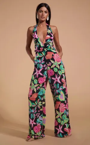 Puerto Rico Jumpsuit In Starfish