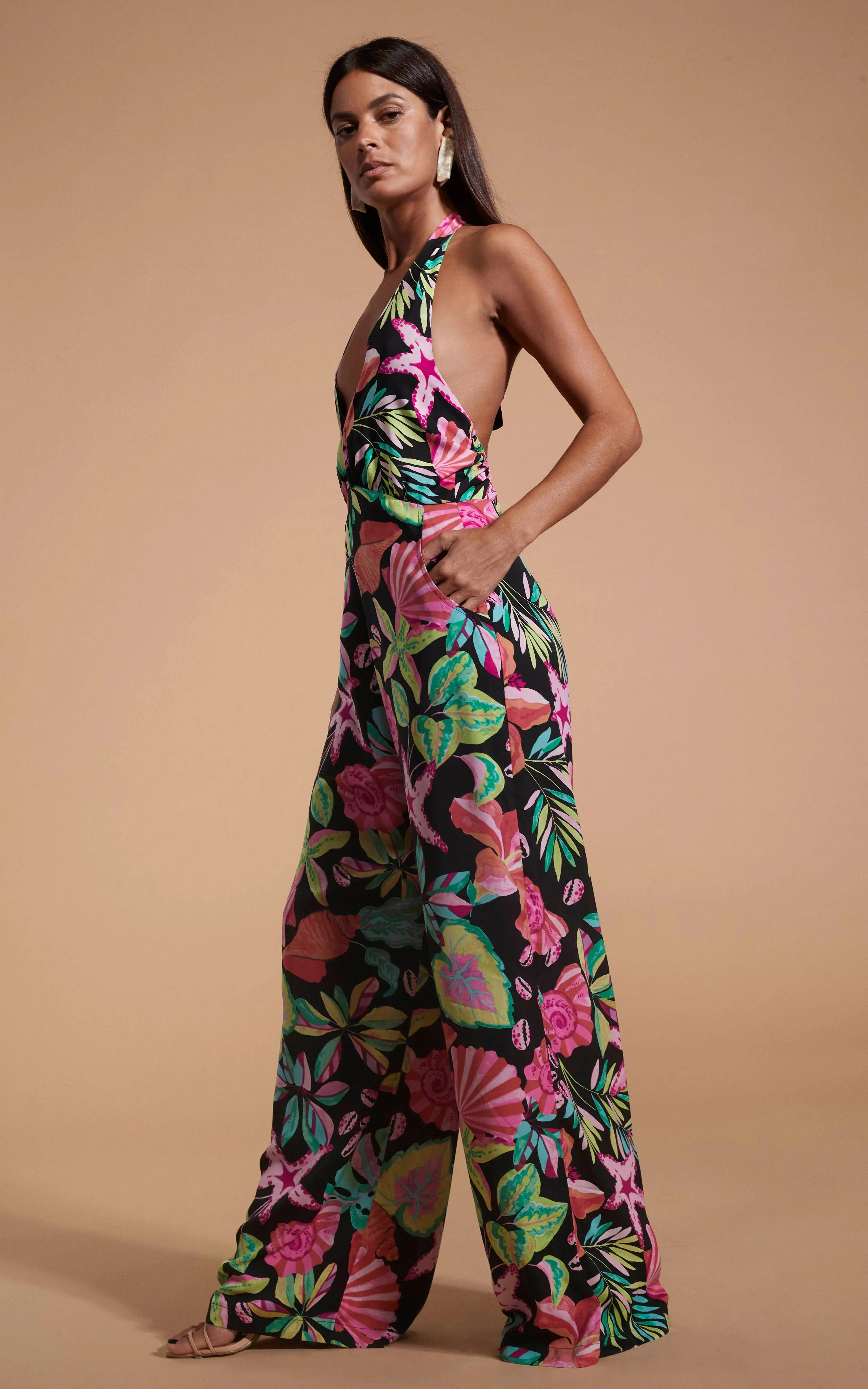 Puerto Rico Jumpsuit In Starfish