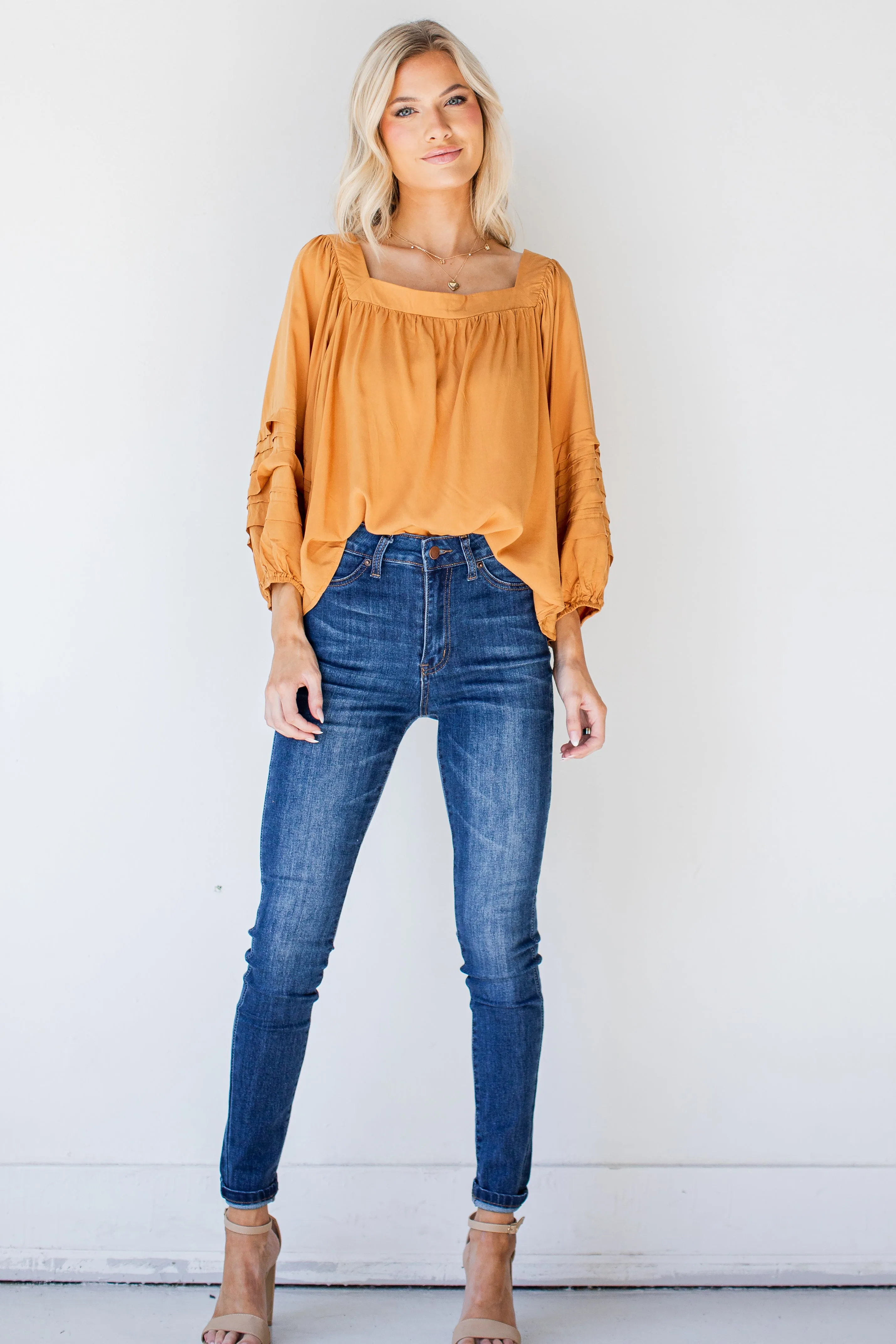 Rachel High-Rise Skinny Jeans