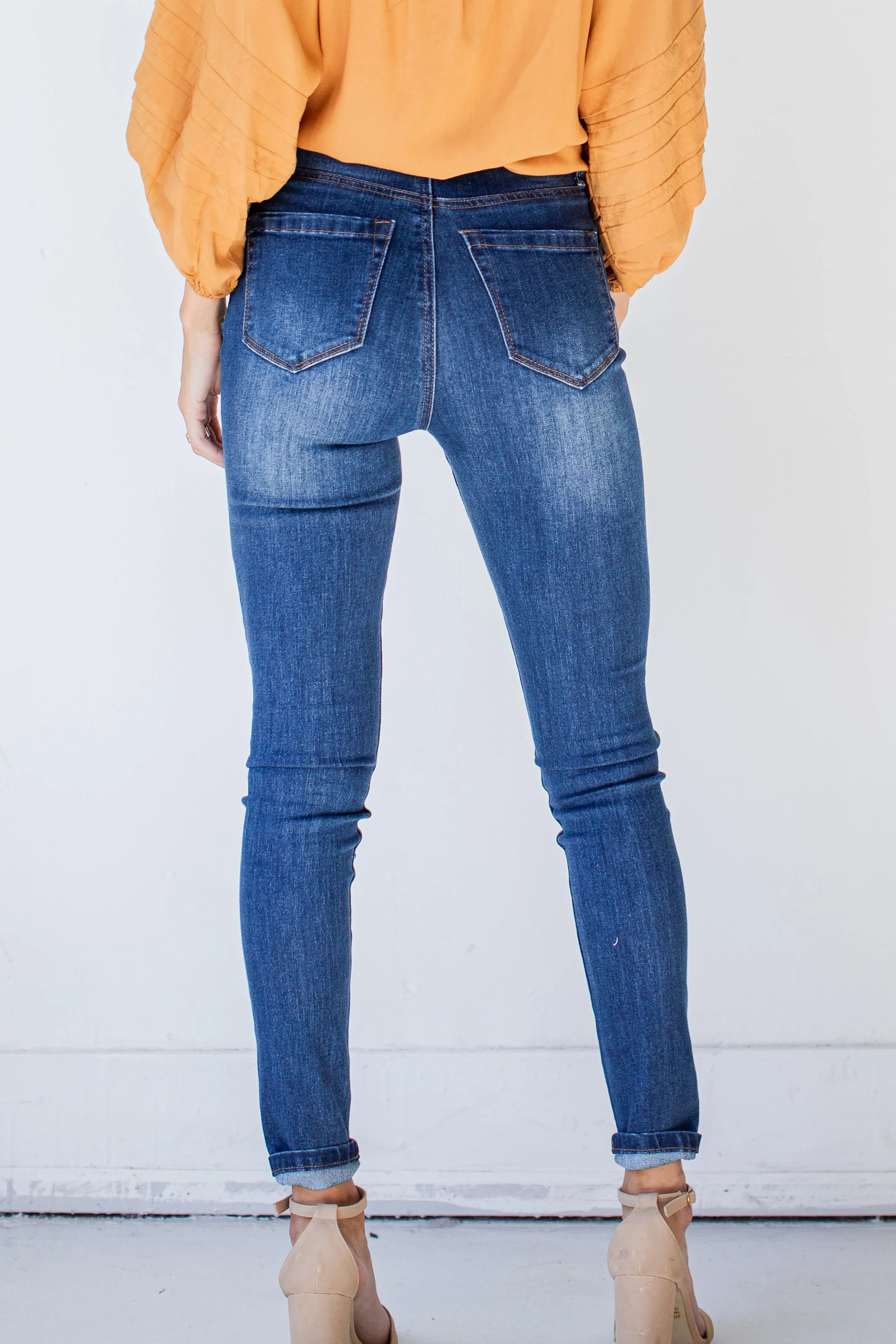 Rachel High-Rise Skinny Jeans
