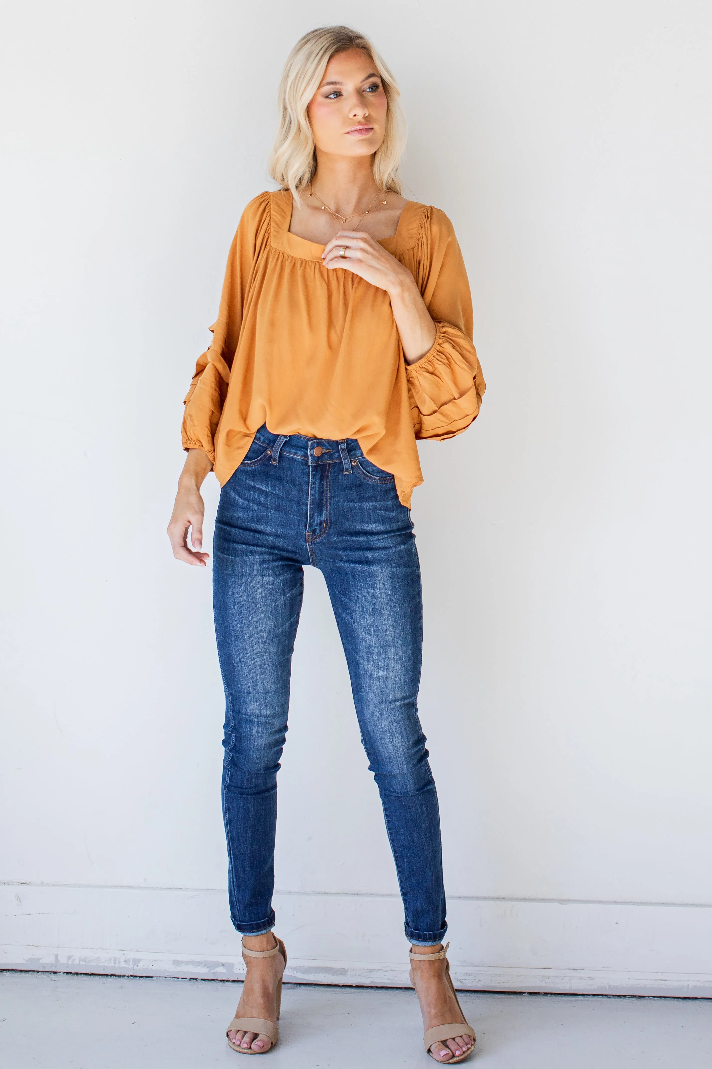 Rachel High-Rise Skinny Jeans