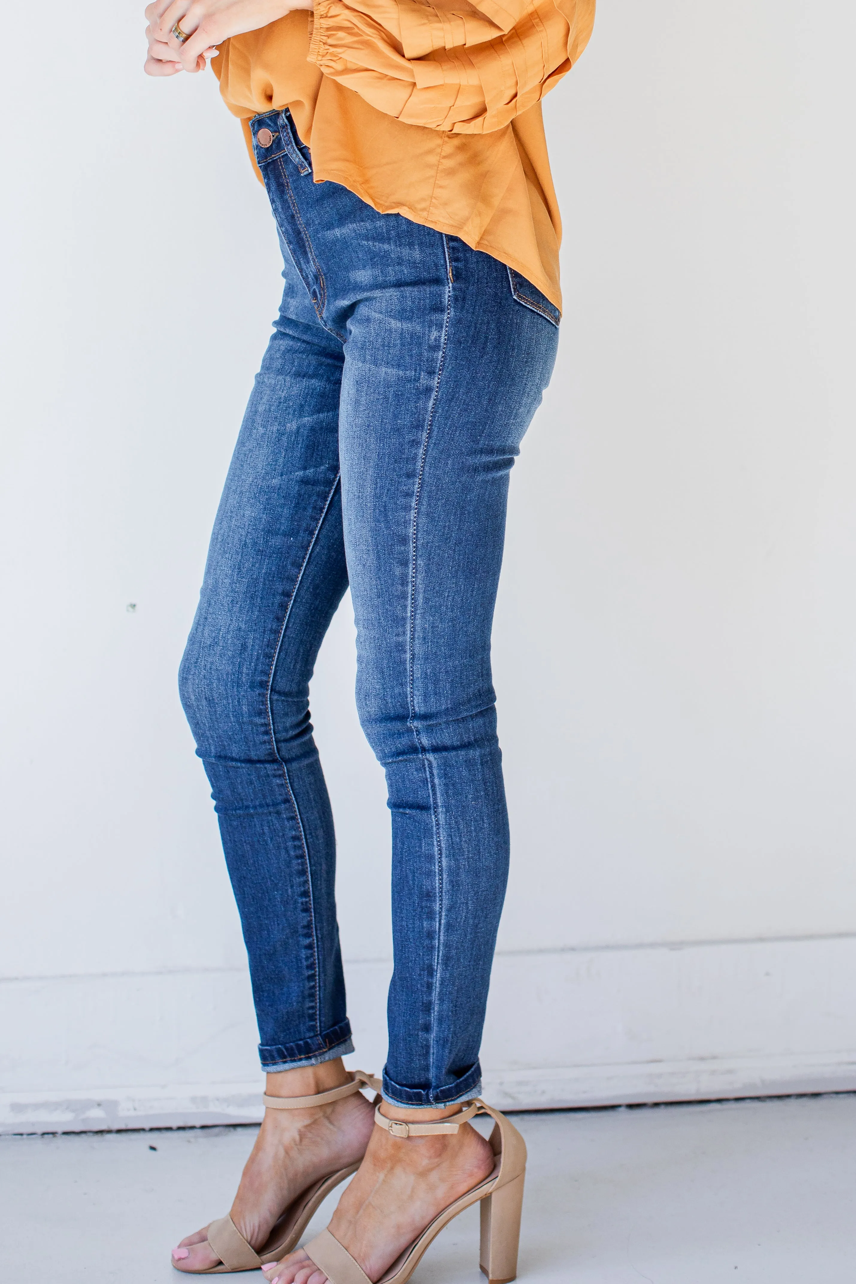 Rachel High-Rise Skinny Jeans