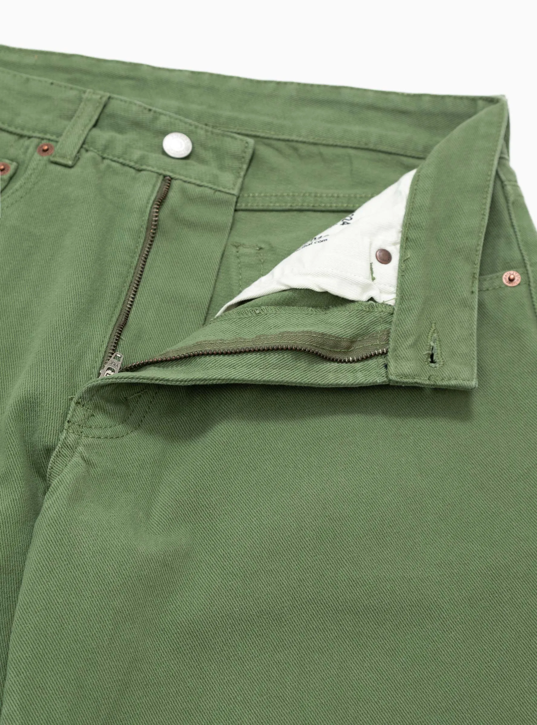 Regular Jeans Light Green