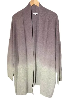 Soft Summer Ombre Open Cardigan Sweater