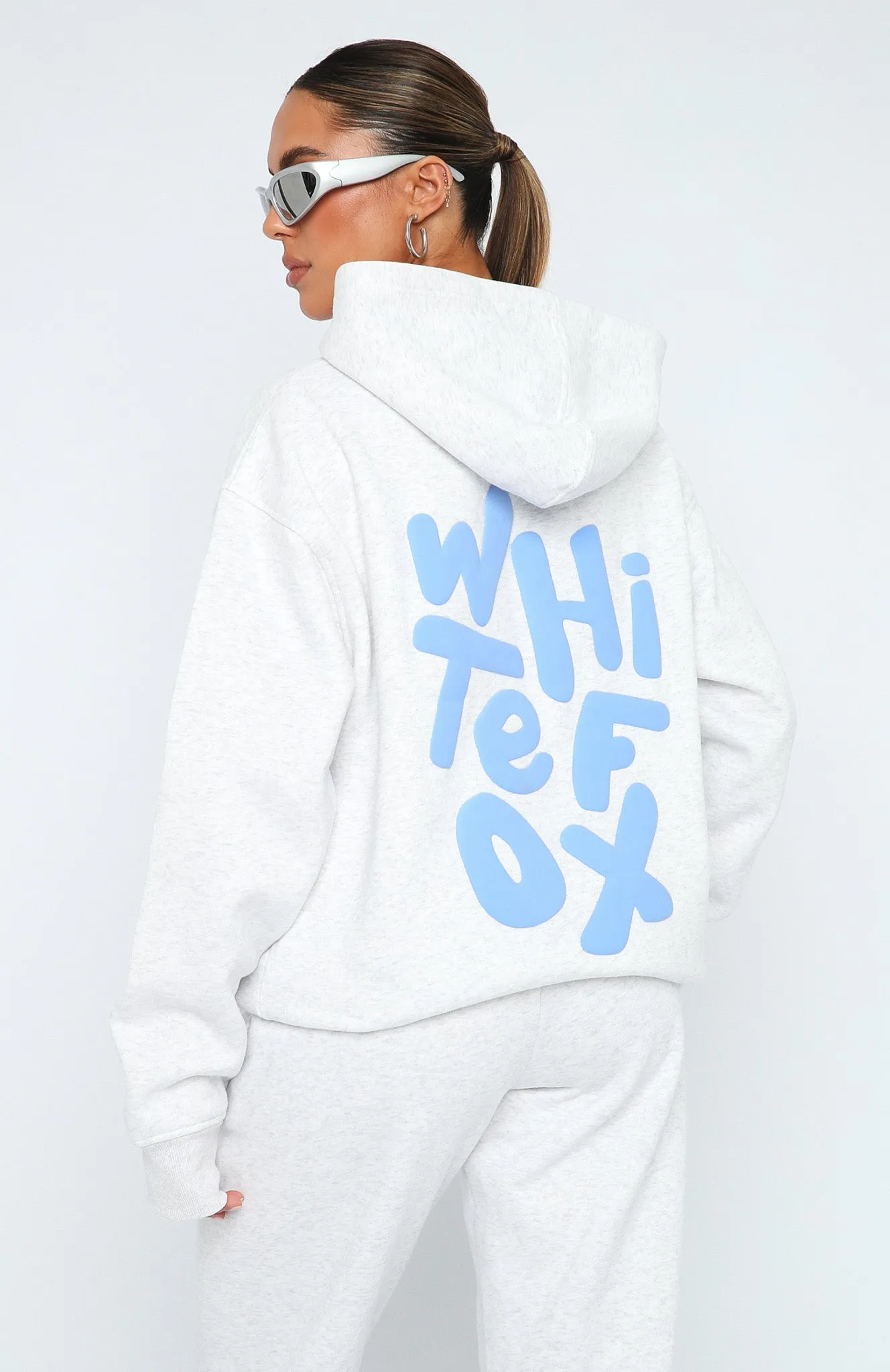 The New Standard Oversized Hoodie Grey Marle