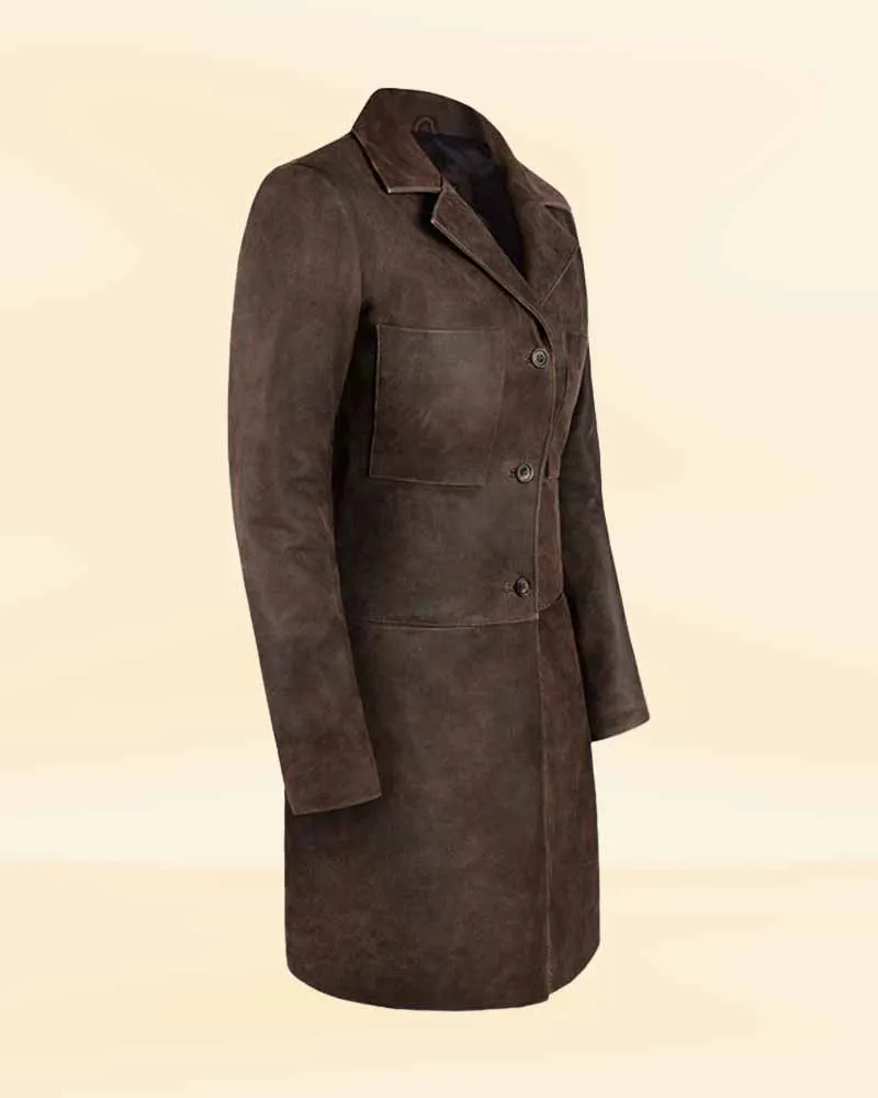 The Timeless Trencher Leather Coat