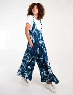 Tie Dye Wide Leg Jumpsuit
