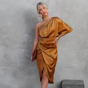 Tiffany - Elegant Silk Evening Gown