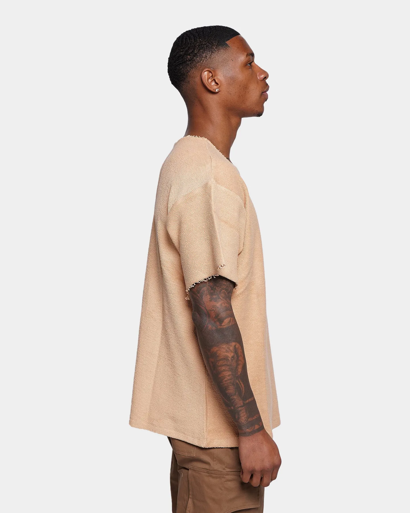 XXIII Albion Inside Out T-Shirt Tan